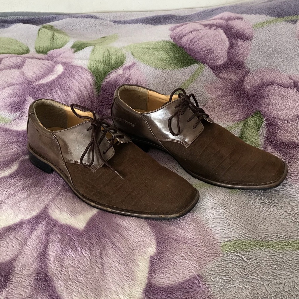 Expressions by Roberto Chillini Chocolate Brown Dress Shoes